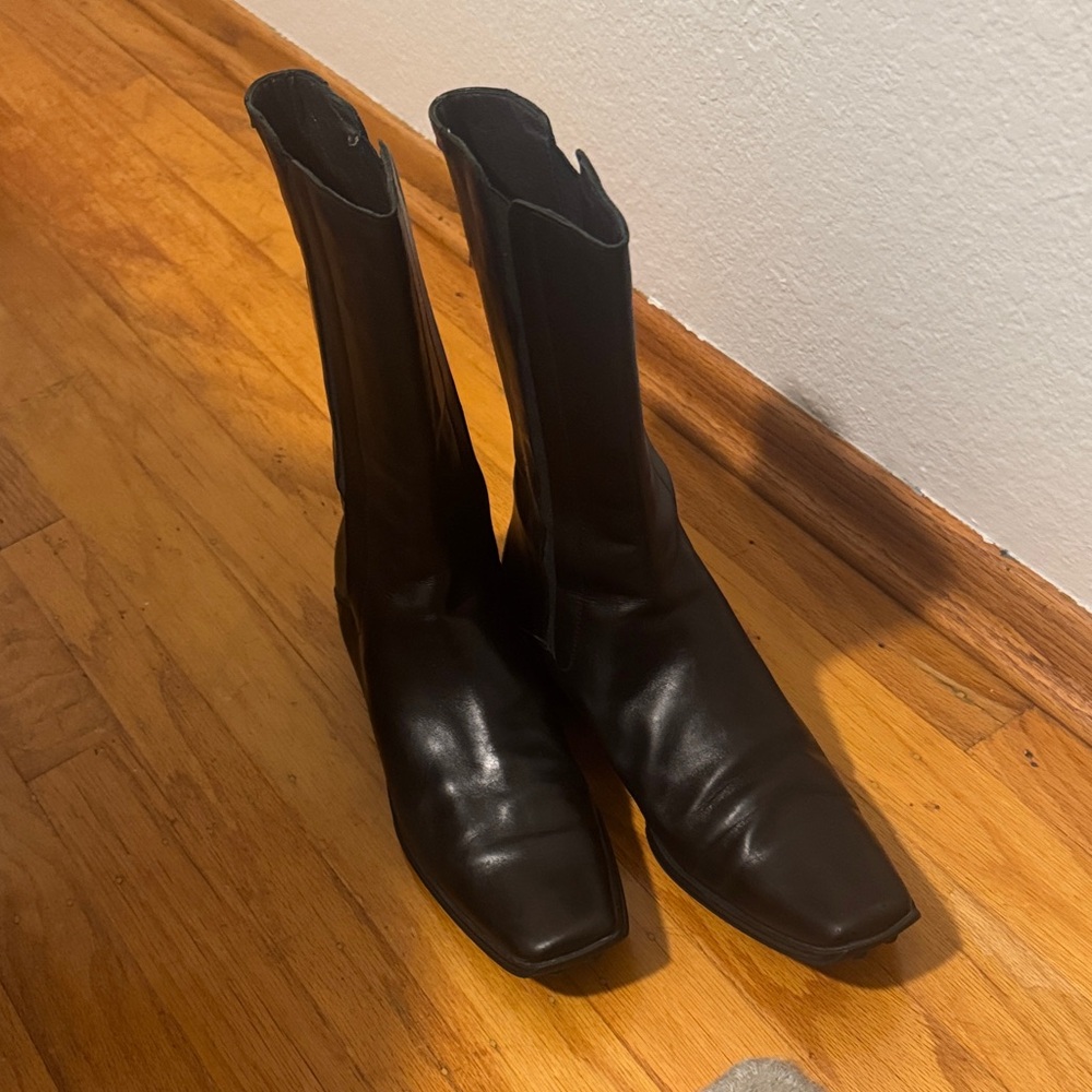 Jil Sander Black Boots
